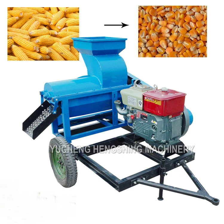 Agricultural Farm Thresher High Efficiency Corn Maize Sheller Thresher Tractor Pto Corn Thresher Machine