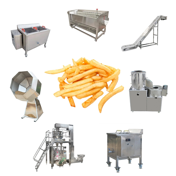 Potato Chips Frozen Fries Processing Plant Production Line
