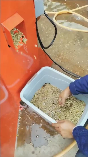 중국 공장 커피 콩 추출기 신선한 과일 펄퍼 Huller 탈곡기 기계