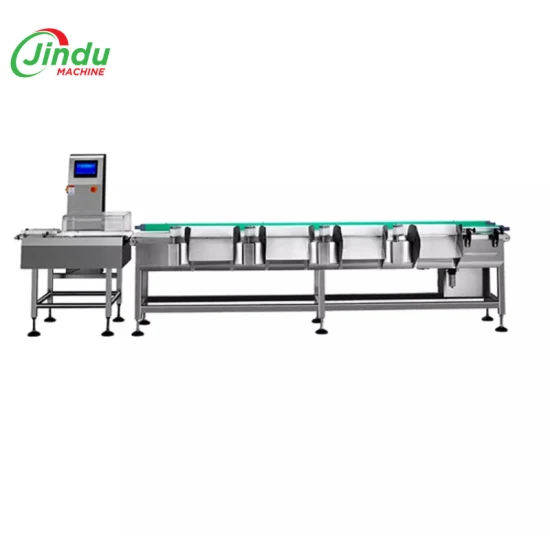 Jindu 식품 가공 기계 과일 딸기 생선 중량 분류 기계
